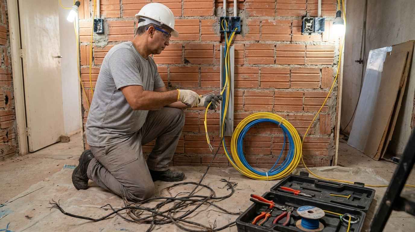 Adequação de Fiação em Barueri‑SP