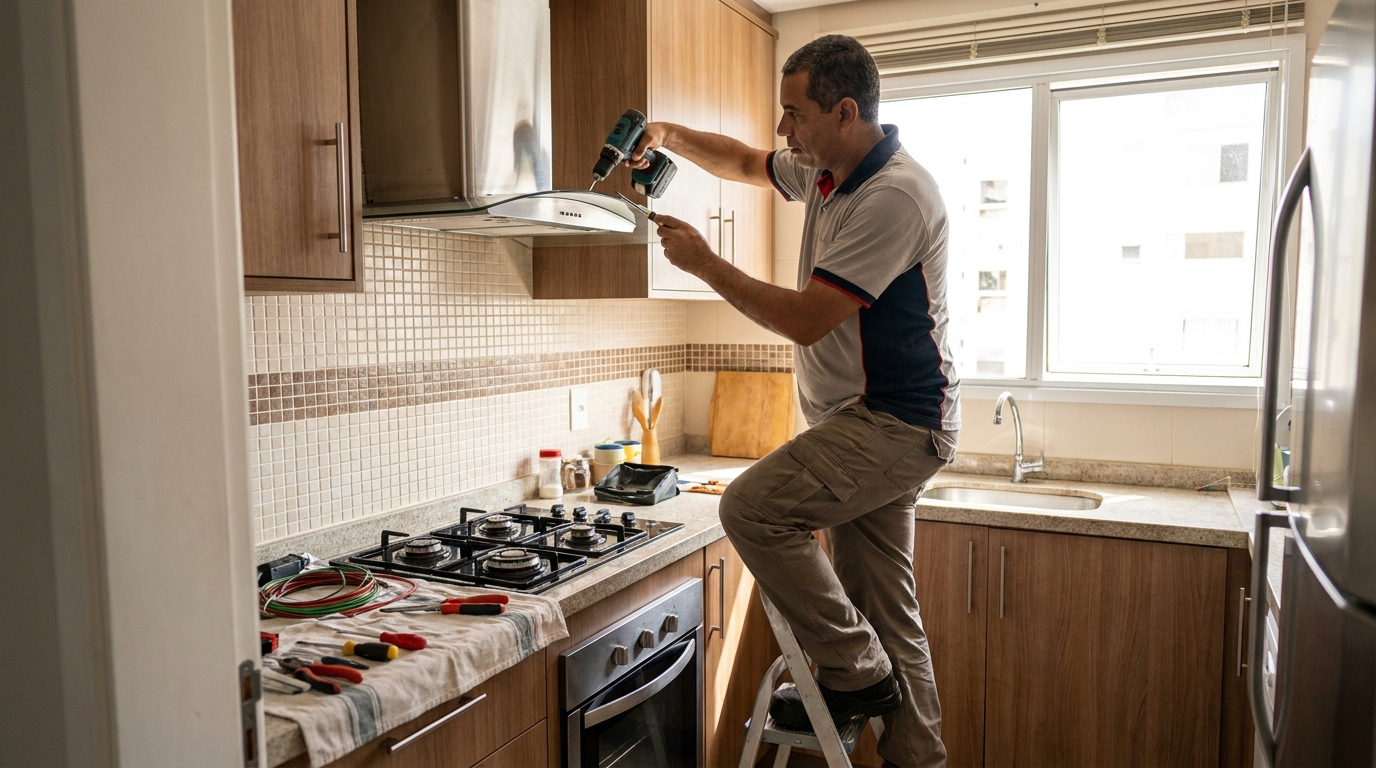 Instalação de Exaustor em Barueri‑SP