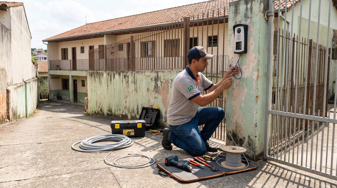 Instalação de Porteiro Eletrônico em Barueri‑SP