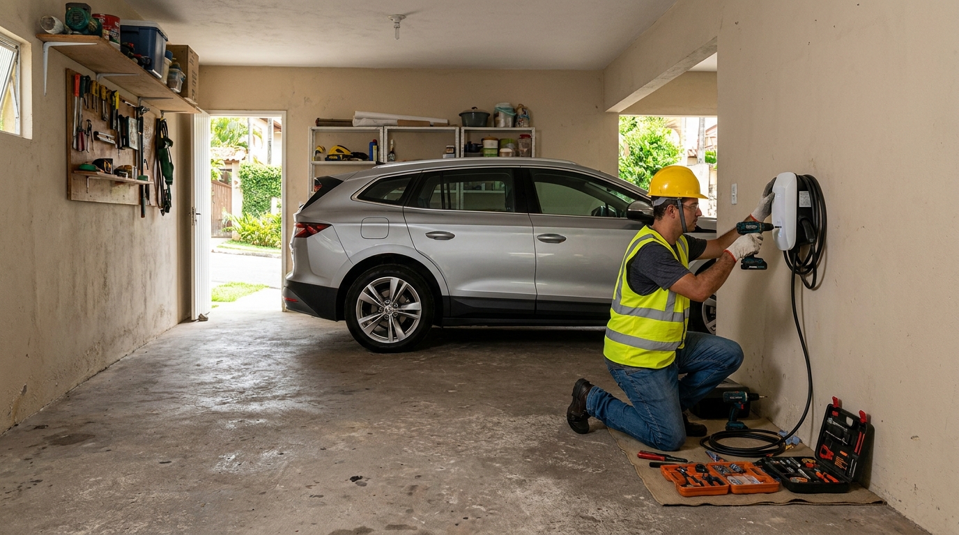Instalação em Garagem ou Condomínio em Barueri‑SP