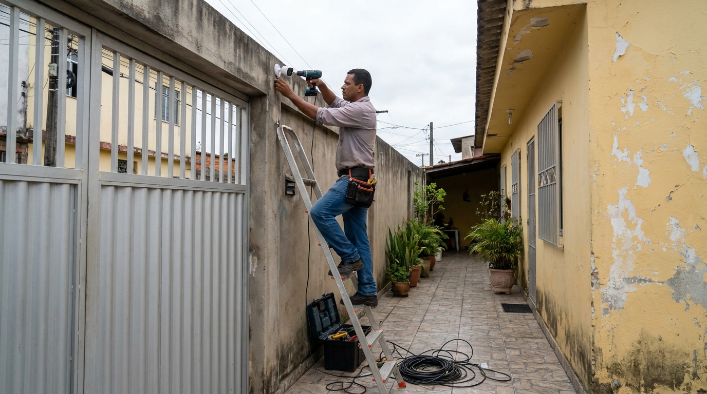 Passagem de Cabeamento em Barueri‑SP