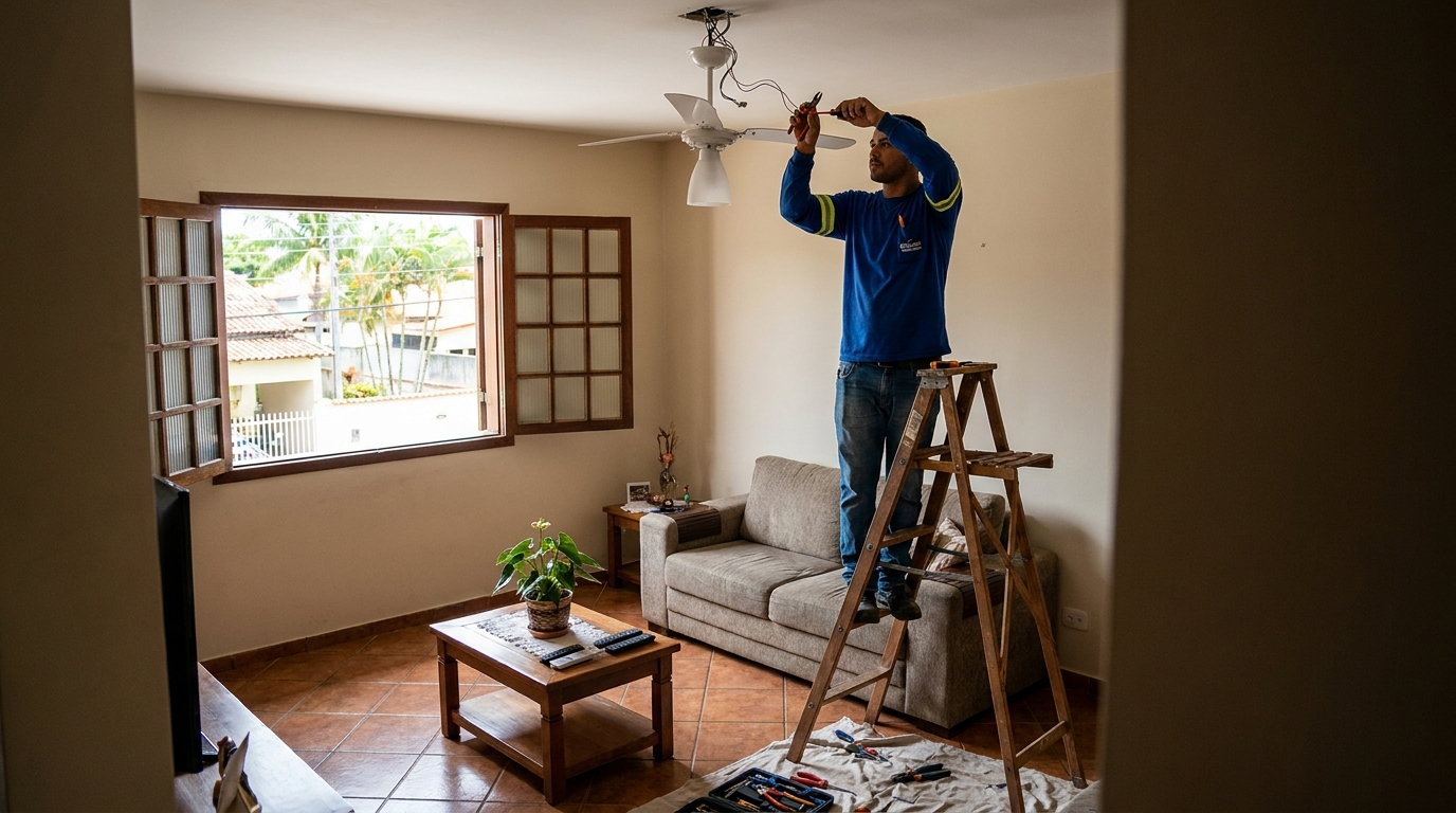 Reforço de Suporte no Teto em Barueri‑SP