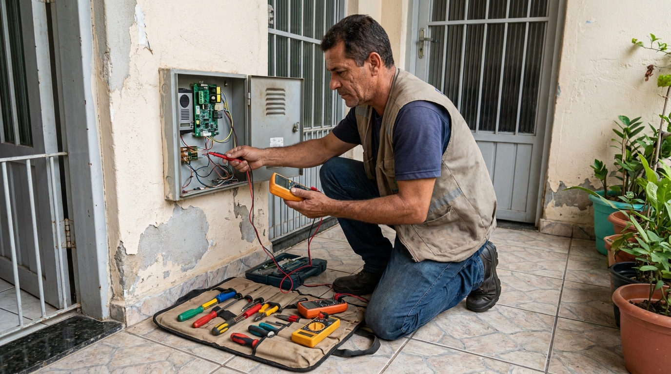 Troca de Fiação de Interfone em Barueri‑SP